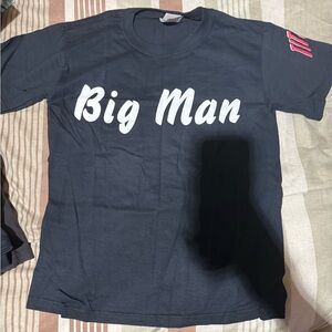 Big Man Black T-Shirt